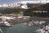 Many ways to arrive in Whittier, AK