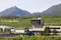 Control tower and runway, Ketchikan airport