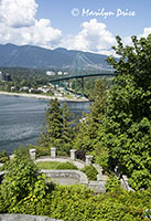 Lions Gate Bridge from Prospect Point, Vancouver, BC