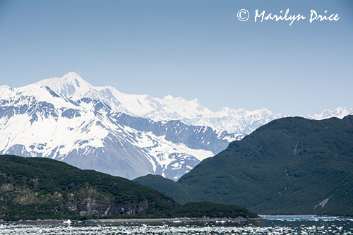 Mountains surrounding Yakutat Bay, AK