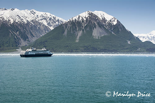Another ship enters Yakutat Bay, AK