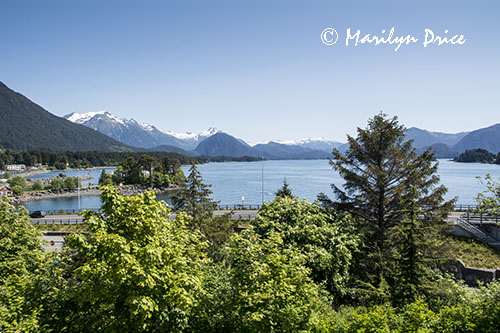 View across Sitka Bay from Castle Hill, Sitka, AK