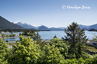 View across Sitka Bay from Castle Hill, Sitka, AK
