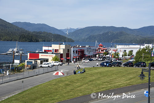 Waterfront area, Prince Rupert, BC