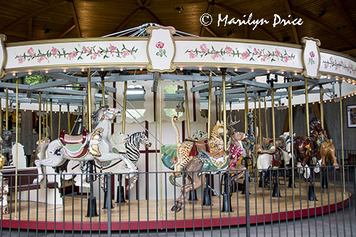 The Rose Carousel, Butchart Gardens, Victoria, BC
