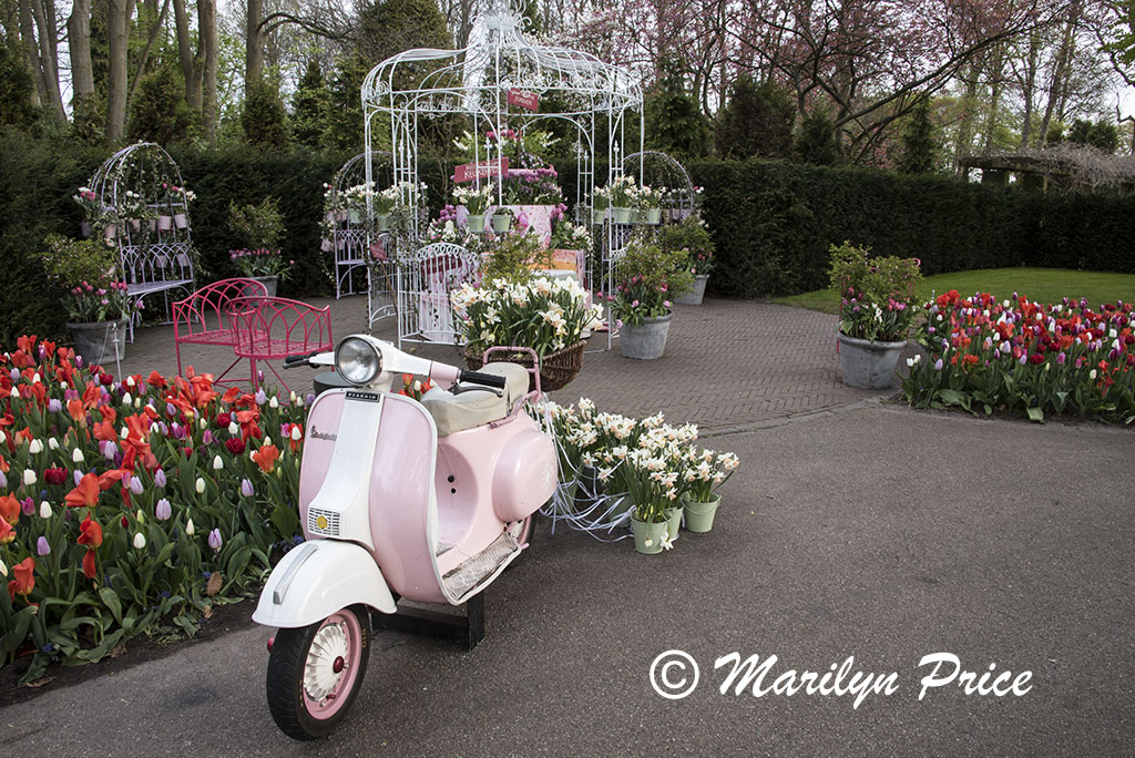 One of the themed areas (wedding), Keukenhof Gardens, Netherlands