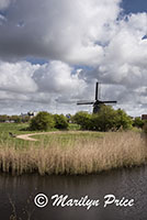 Windmill near Sint Maarten, Netherlands