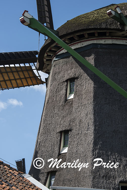 Working windmill, Zaandam, Netherlands