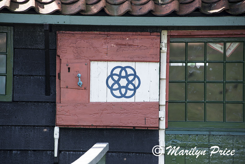 Colorful shutters, Zaandam, Netherlands
