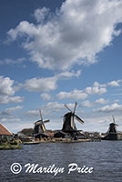 Working windmills, Zaandam, Netherlands