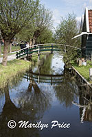 Bridge over a small canal, Zaandam, Netherlands