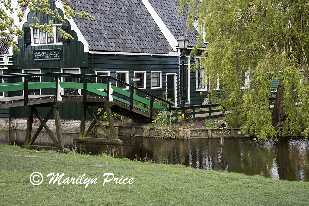 Bridge over a small canal, Zaandam, Netherlands
