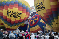 Balloons launch, International Balloon Fiesta, Albuquerque, NM