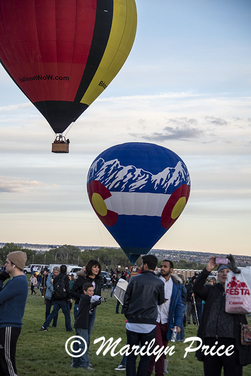 Balloons launch, International Balloon Fiesta, Albuquerque, NM
