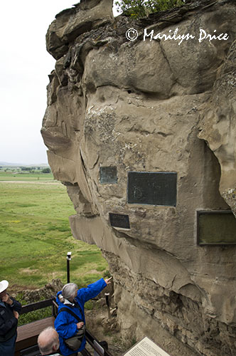 William Clark's signature, Pompey's Pillar National Monument, MT