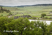 View from the top of Pompey's Pillar, Pompey's Pillar National Monument, MT