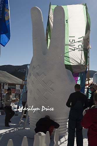 Milite Est Vita, Budweiser International Snow Sculpture Championships, Breckenridge, CO