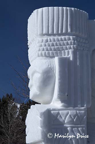 The Altar of Quetzalcoatl, Budweiser International Snow Sculpture Championships, Breckenridge, CO
