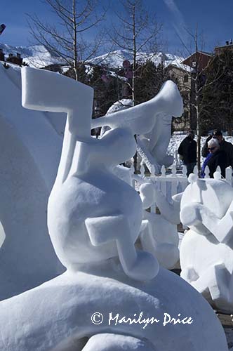 Winter Blues, Budweiser International Snow Sculpture Championships, Breckenridge, CO