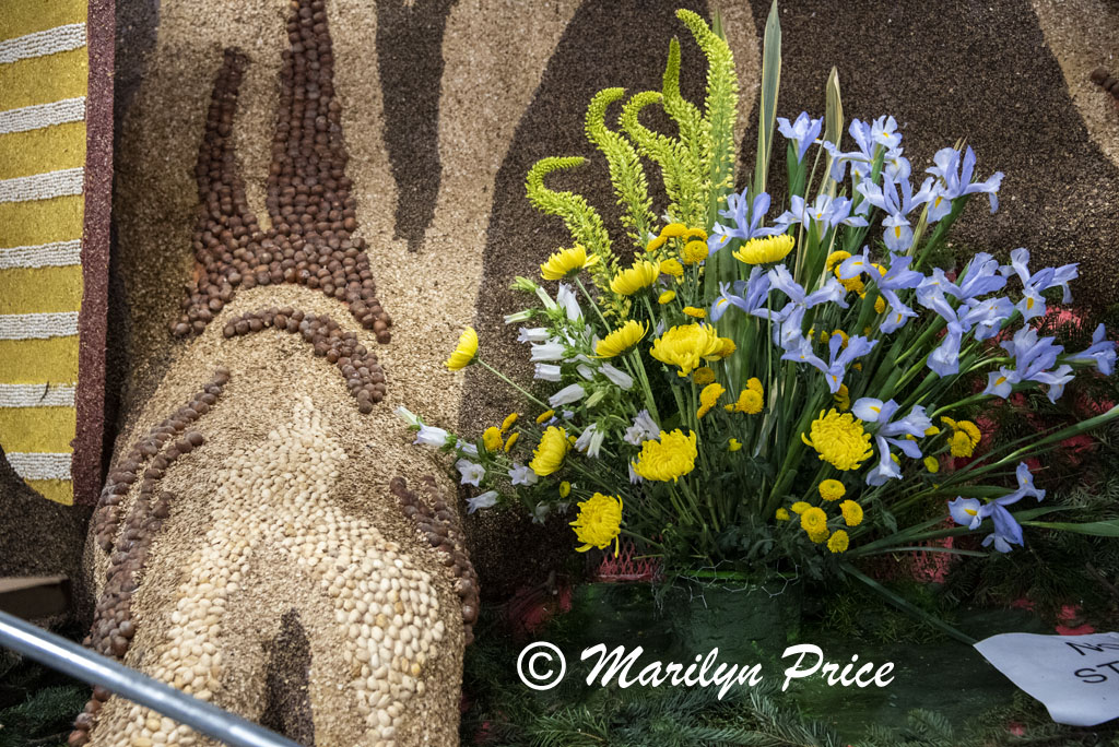 Details on Wescom float, Float construction barn, Los Angeles, CA