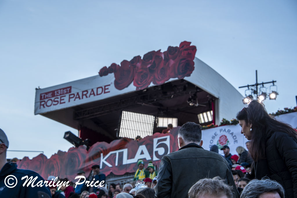 KTLA booth, Rose Parade, Pasadena, CA