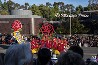Opening float, Rose Parade, Pasadena, CA