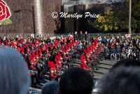 Rancho Verde Crimson Regiment of Moreno Valley, CA, Rose Parade, Pasadena, CA