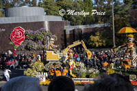 Underground Service Alert of Southern CA float (The Power of Safety FIRST), Rose Parade, Pasadena, CA