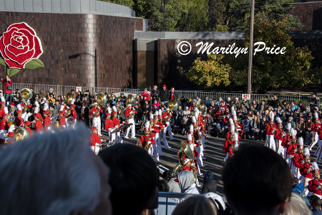 Pasadena City College Honor Band, Rose Parade, Pasadena, CA