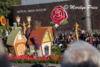 AIDS Healthcare Foundation float (Hope for the Homeless), Rose Parade, Pasadena, CA