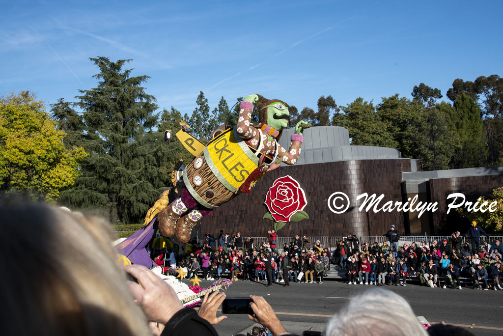 Trader Joe's float (It Takes a Flight of Fancy), Rose Parade, Pasadena, CA