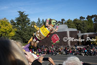 Trader Joe's float (It Takes a Flight of Fancy), Rose Parade, Pasadena, CA