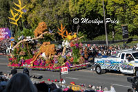 UPS float (Stories Change Our World), Rose Parade, Pasadena, CA