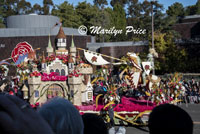 Scan Foundation float (Hope's Heroes: Honoring Caregivers of All Generations), Rose Parade, Pasadena, CA