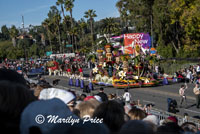 Sierra Madre float (Ka la hiki ola - The Dawning of a New Day), Rose Parade, Pasadena, CA