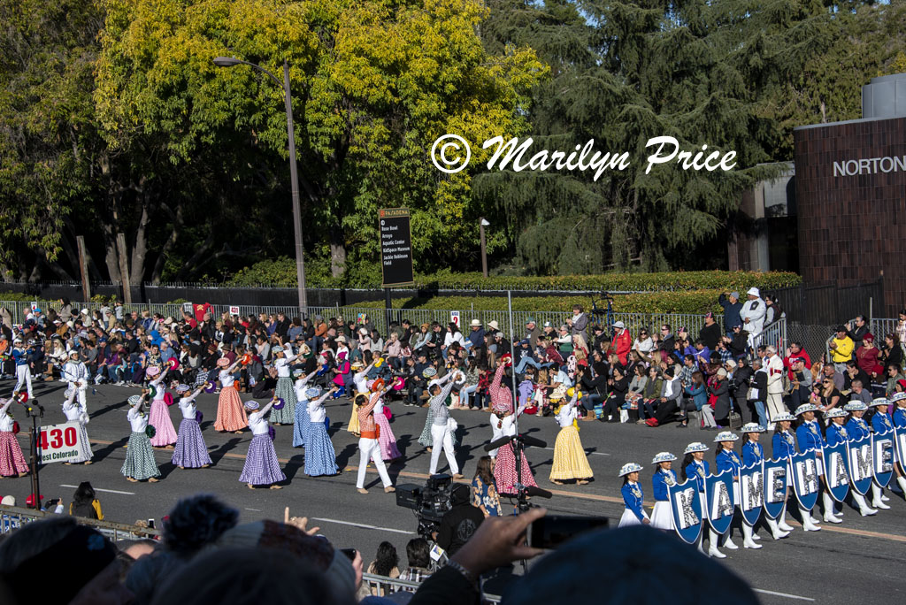 Kamehameha Warrior Marching Band, Rose Parade, Pasadena, CA