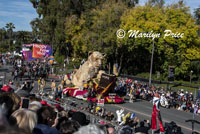 Lions Club's float (Hope for 2020), Rose Parade, Pasadena, CA