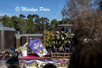 Blue Diamond Growers float (Almond Breeze, The Best Almonds Make the Best Almondmilk), Rose Parade, Pasadena, CA