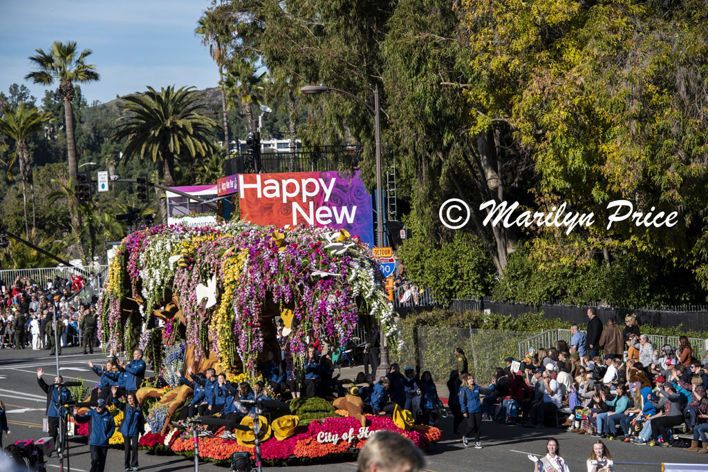 City of Hope float (City of Hope), Rose Parade, Pasadena, CA