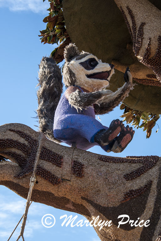 Details of the Wescom float (Better Together: Hope Creates Community), Showcase of Floats, Pasadena, CA