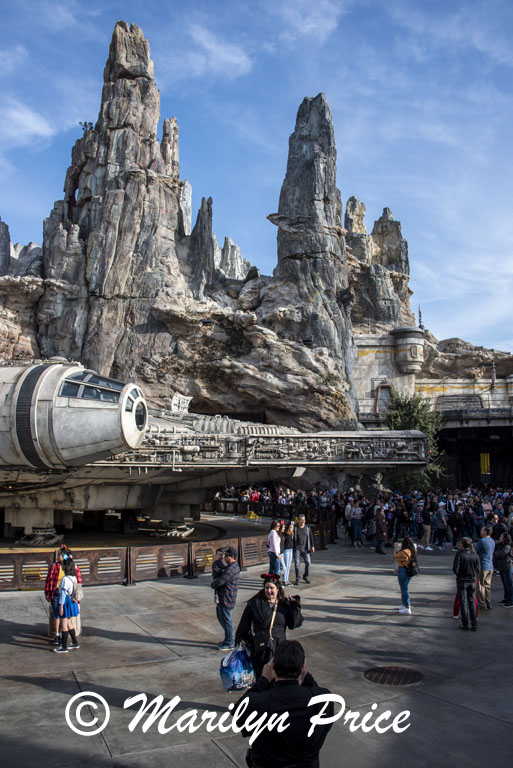 Millennium Falcon, Star Wars Galaxy's Edge, Disneyland Park, Anaheim, CA