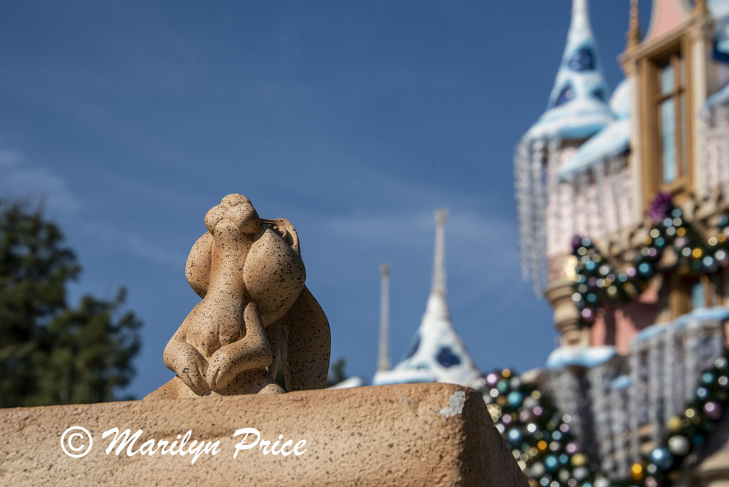 Thumper and Sleeping Beauty's Castle, Disneyland Park, Anaheim, CA