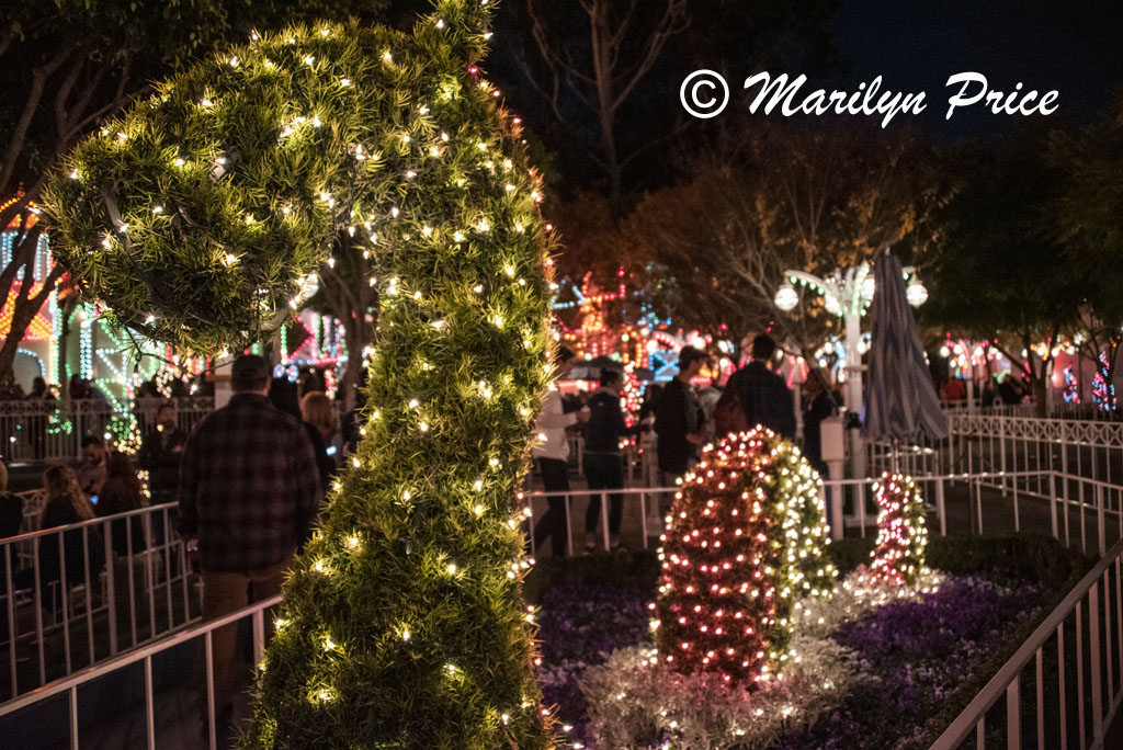 Topiary sea serpent, It's a Small World, Fantasyland, Disneyland Park, Anaheim, CA