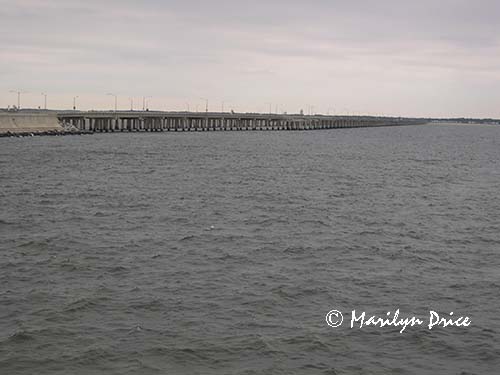 Approach to the first tunnel, Chesapeake Bay Bridge-Tunnel, VA