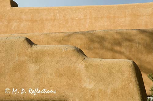 Adobe abstract, Santa Fe, NM