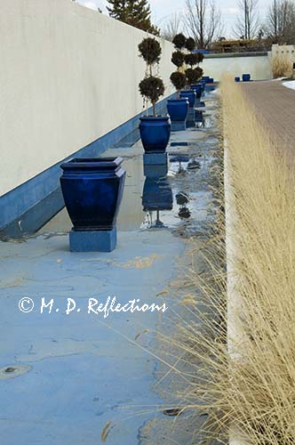 Reflecting pond, Denver Botanical Gardens, Denver, CO