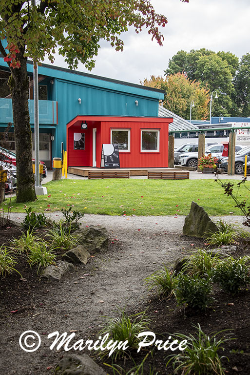 A quiet spot on Granville Island, Vancouver, BC, Canada