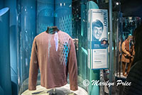 Leonard Nimoy's tunic from pilot for Star Trek, Museum of Pop Culture (MoPOP), Seattle, WA