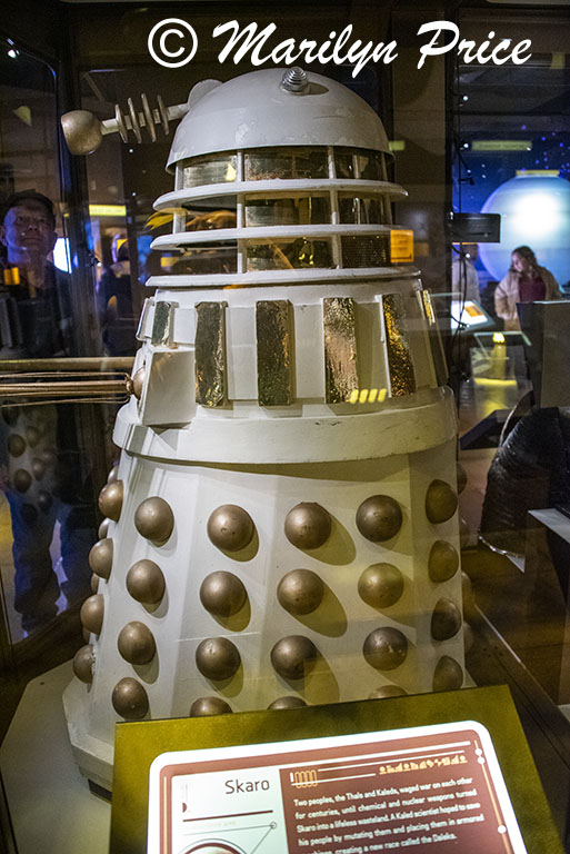 Skaro, a Dalek from Dr. Who, Museum of Pop Culture (MoPOP), Seattle, WA