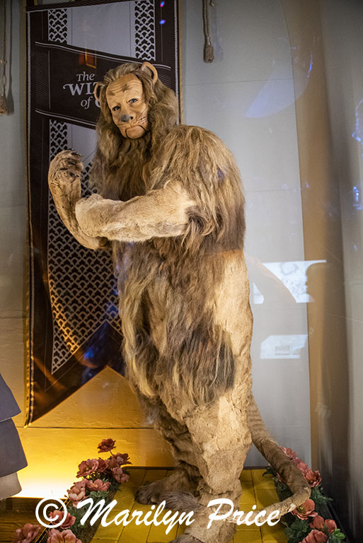 Cowardly Lion from Wizard of Oz, Museum of Pop Culture (MoPOP), Seattle, WA